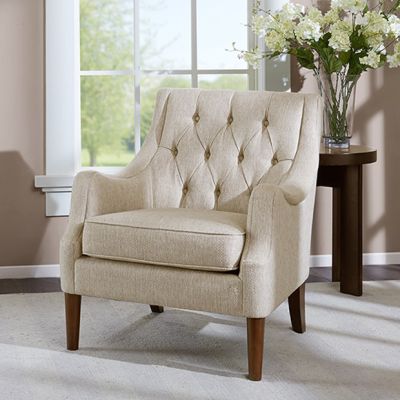 Classic Button Tufted Armchair