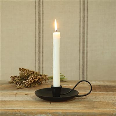 Classic Cast Iron Taper Candle Holder