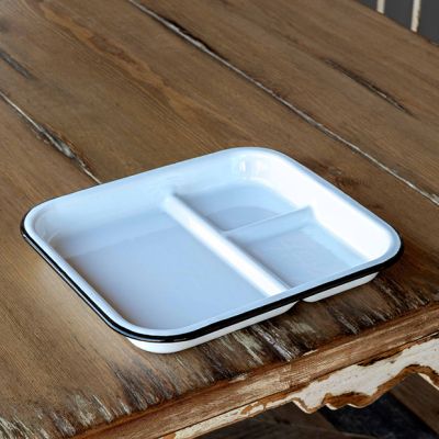 Classic Enamelware Cafeteria Tray