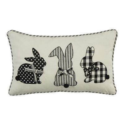 Classic Farmhouse Cottontails Accent Pillow