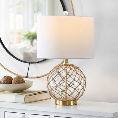 Coastal Rope Knot Accent Lamp Set of 2