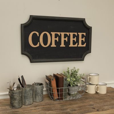 Coffee Wall Plaque Sign
