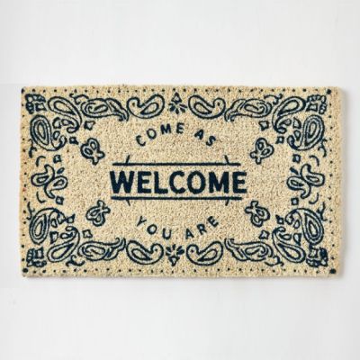Come As You Are Coir Welcome Mat