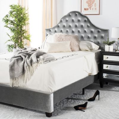  Contemporary Elegance Tufted Velvet Bed