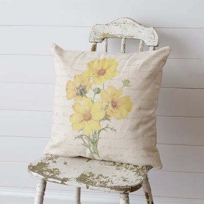 Cosmo Florals Square Throw Pillow