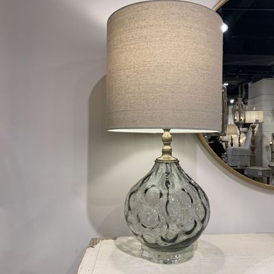 Country Glass Table Lamp