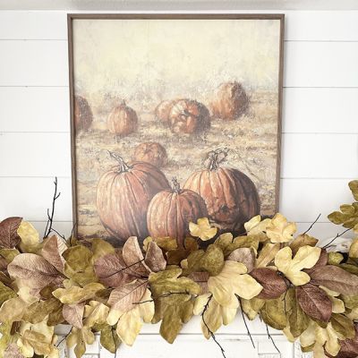 Country Pumpkins By Bonnie Mohr Framed Wall Art
