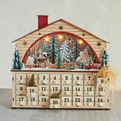 Cozy Cabin Advent Calendar