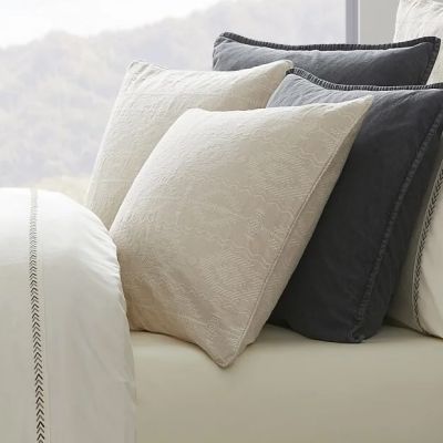 Cozy Naturals Patterned Euro Sham