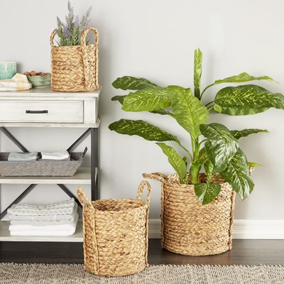 Seagrass Basket Planter Collection Set of 3