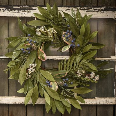 Cinnamon And Delonix Floral Wreath