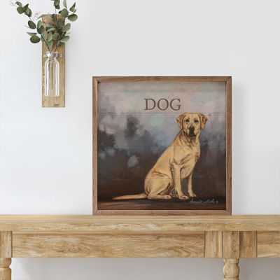 Dakota The Dog By Bonnie Mohr Framed Wall Art
