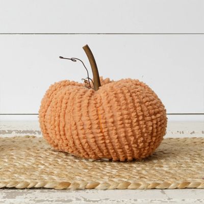 Decorative Fabric Pumpkin Orange