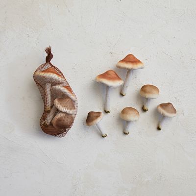 Decorative Foam Mushroom Set