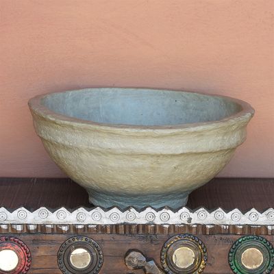 Decorative Paper Mache Display Bowl