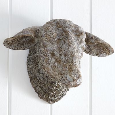 Decorative Sheep Head Wall Mount