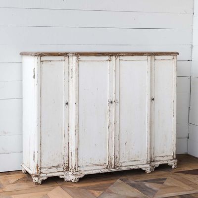 Distinctly Distressed Console Cabinet