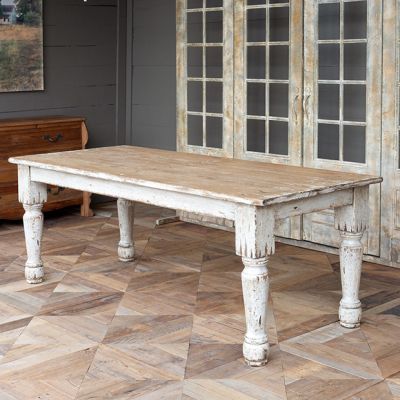 Distressed French Country Farm Table