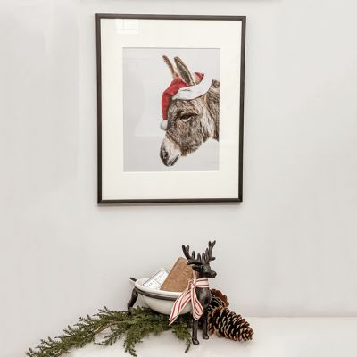 Donkey In Color Print Wall Art