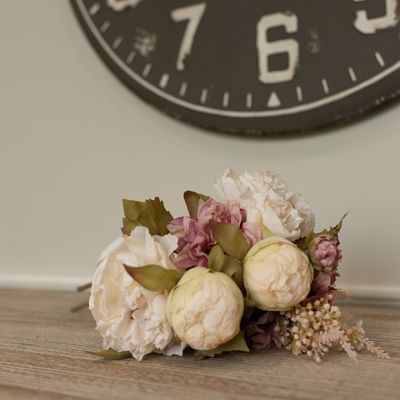 Dried Peony and Rose Bouquet