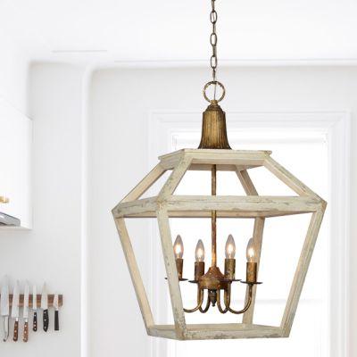 Open Frame Farmhouse Pendant Light