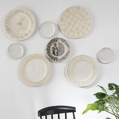 Decorative Plates With Hangers Set of 4