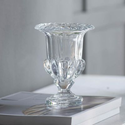 Elegant Crystal Urn Vase Medium