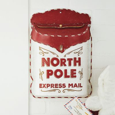 Embossed North Pole Mailbox