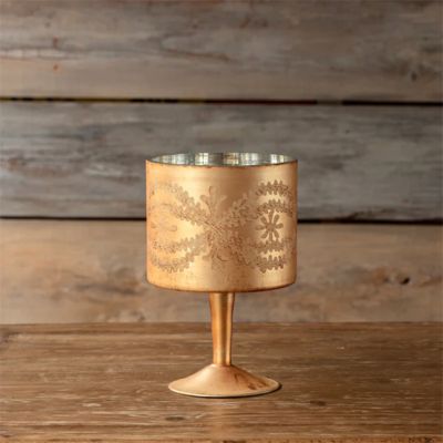 Etched Mercury Trifle Glass