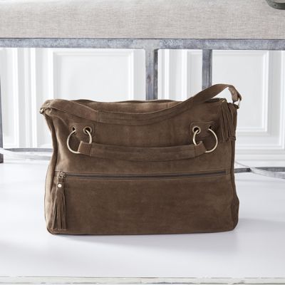 Everyday Suede Commuter Bag