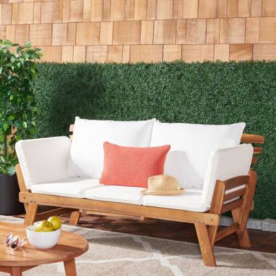 Expandable Wood Frame Outdoor Daybed