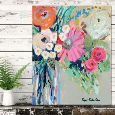 Vibrant Bouquet Canvas Wall Art