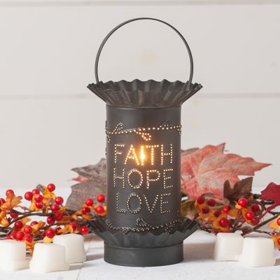 Faith Hope Love Mini Wax Warmer