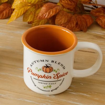 Fall Charms Coffee Mugs Set of 2