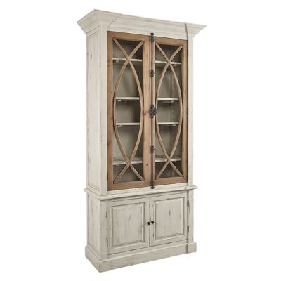 Farmhouse Chic Display Cabinet