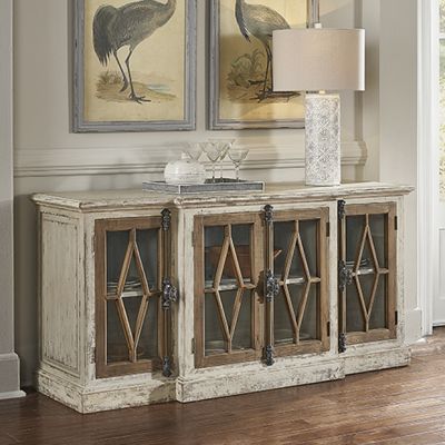 Farmhouse Chic Sideboard Server Cabinet
