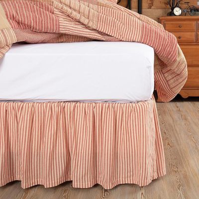 Farmhouse Classics Ticking Stripe Bed Skirt