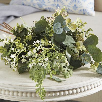 Faux Mixed Greenery Stems Bouquet