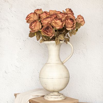 Faux Preserved Dusty Rose Stem