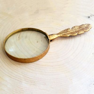 Feather Handled Magnifying Glass