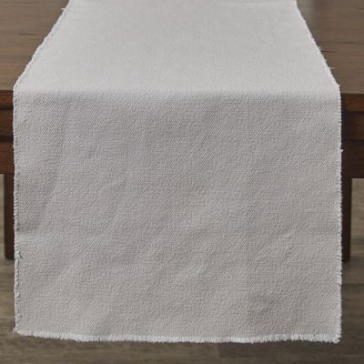Frayed Cotton Table Runner