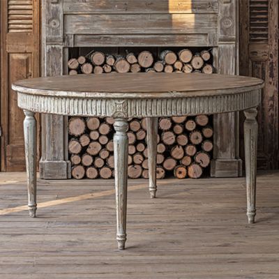 French Country Fir Wood Table