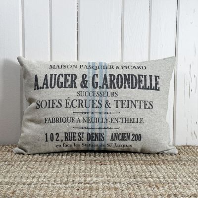French Grain Lumbar Accent Pillow
