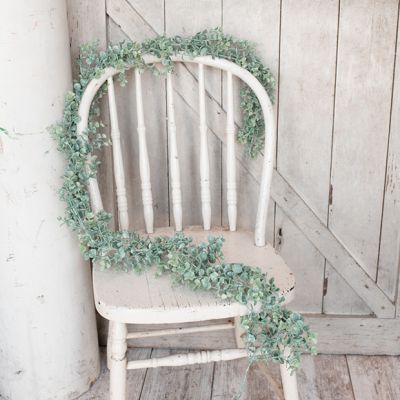 Frosted Decorative Eucalyptus Garland