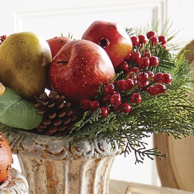 Fruit And Berry Pine Pick, Set of 3