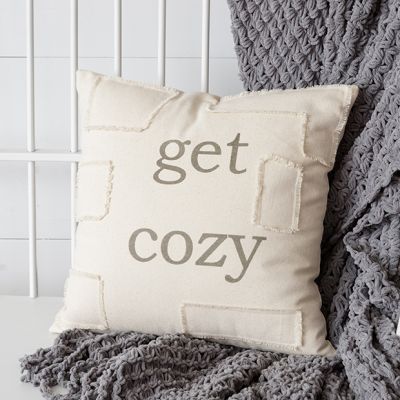 Get Cozy Accent Pillow