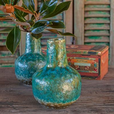 Glazed Ceramic Artisan Vase