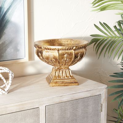 Golden Goblet Pedestal Bowl