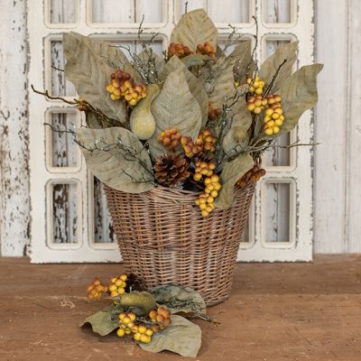 Gourd and Berry Decorative Fall Pick