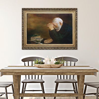 Grace By Eric Enstrom With Faux Frame Canvas Wall Art